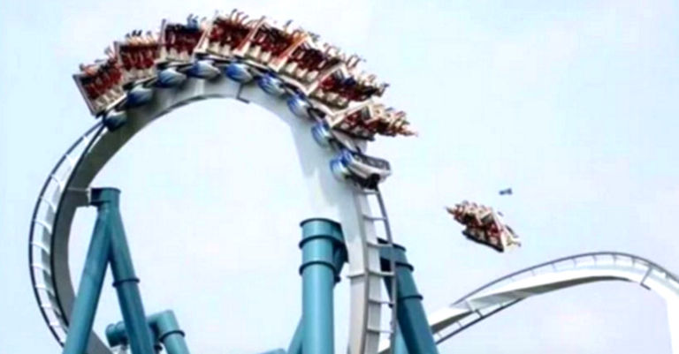 Roller Coaster accident in Germany – Terrible accident in an amusement park in Germany