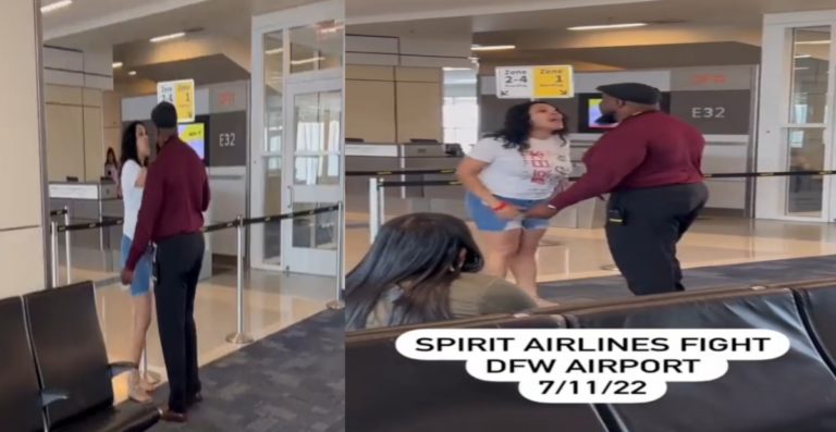 Spirit Airlines Fight Video Viral on Twitter