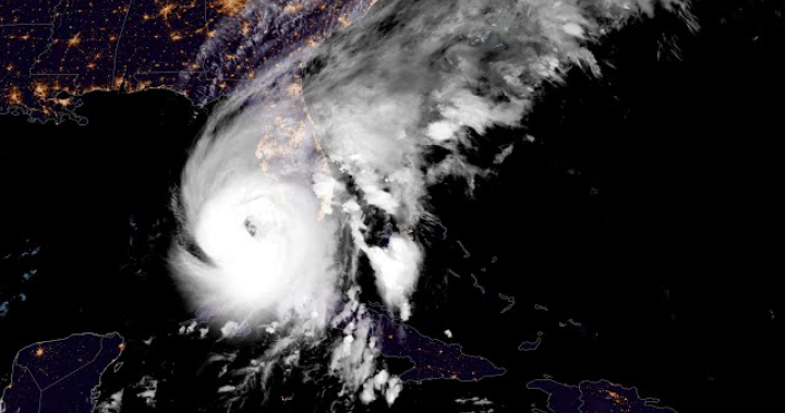 Thia is photo of hurricane ian in florida