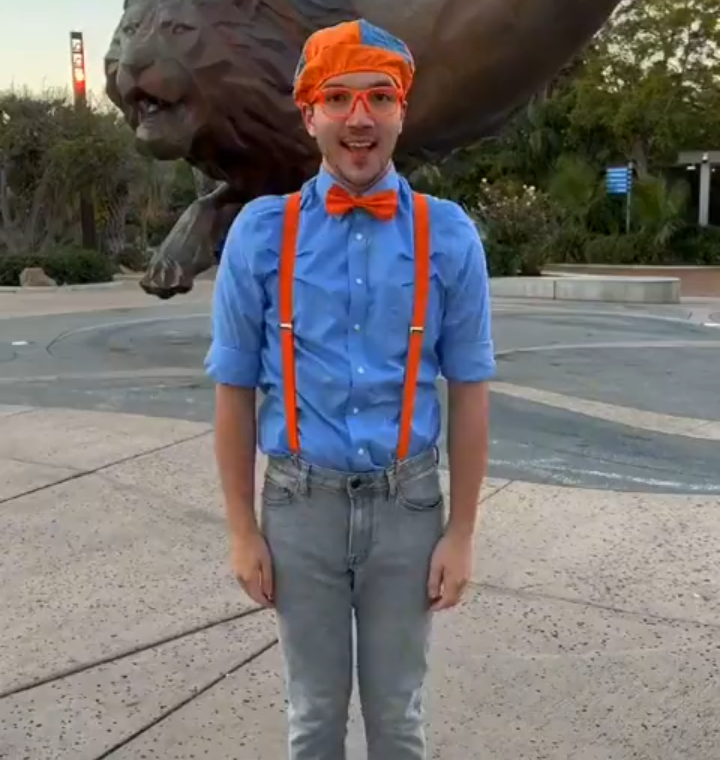 This is photo of Blippi