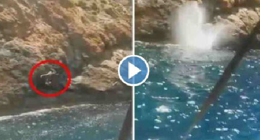 Cliff Diving Accident Video Viral On Twitter
