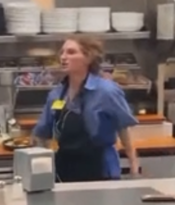 White girl which was in thr brawl at waffle house Austin during Christmas night 