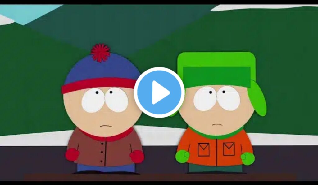 This is photo of red racer south park video